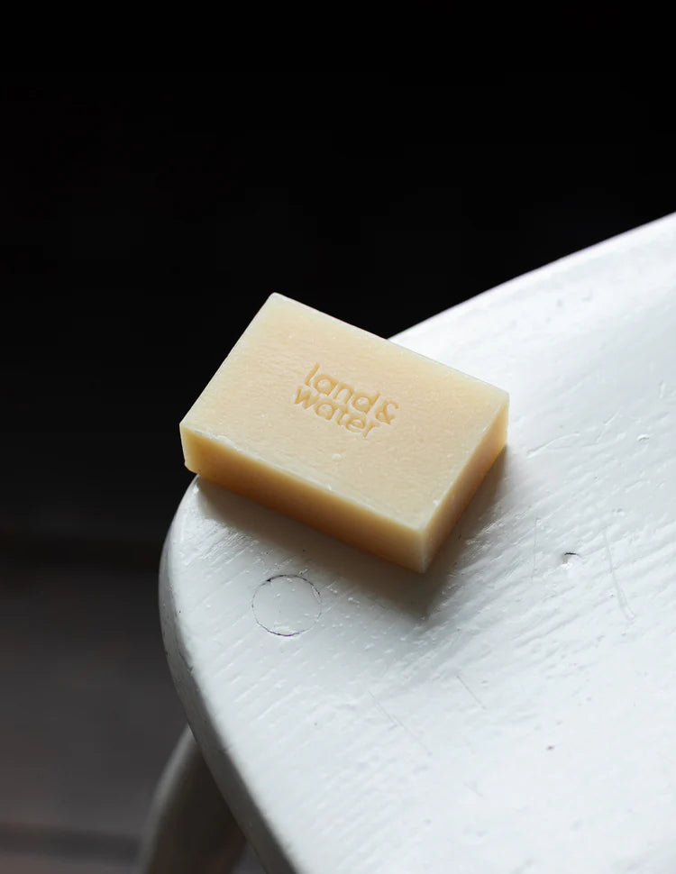 Land & Water 100g Soap Bar - Lemon & Mint