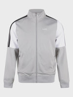 Luke1977 Redwood Funnel Neck Full Zip Sweatshirt - Mid Marl Grey