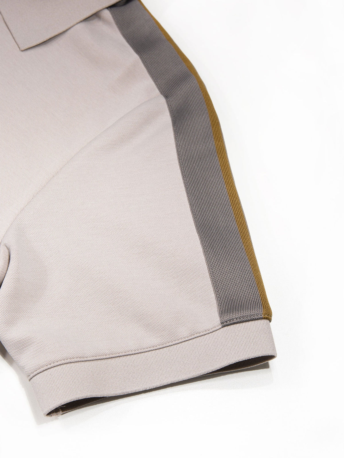 Luke1977 Caltech 1000 Zip Polo Shirt - Cement Concrete