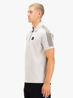 Luke1977 Caltech 1000 Zip Polo Shirt - Cement Concrete