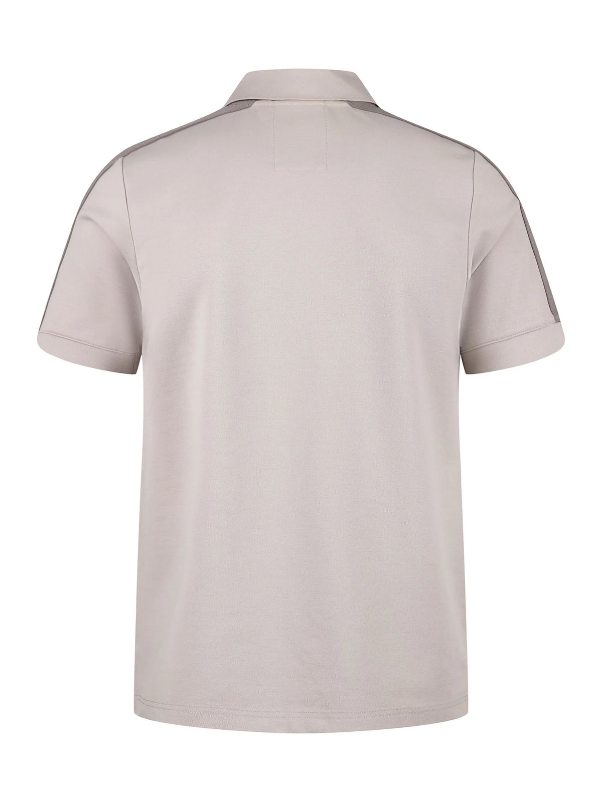 Luke1977 Caltech 1000 Zip Polo Shirt - Cement Concrete