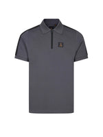 Luke1977 Caltech 1000 Zip Polo Shirt - Charcoal