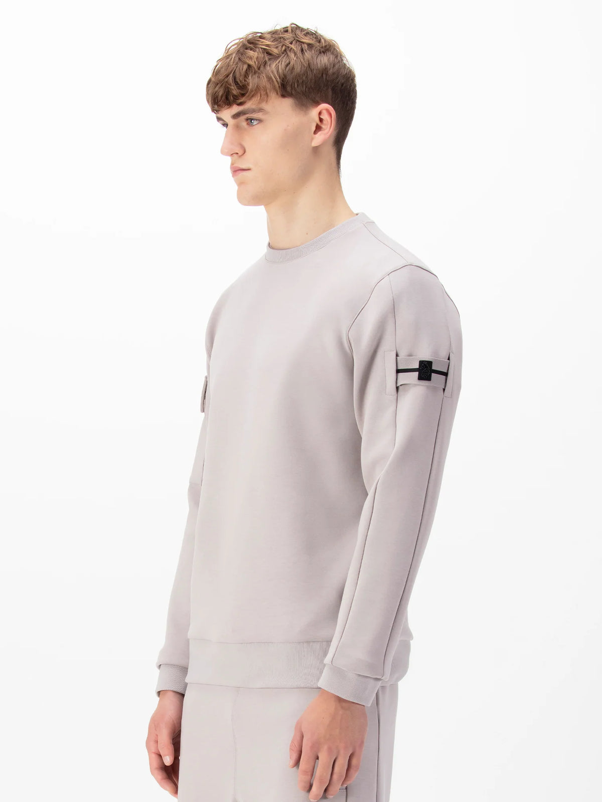 Luke1977 Fortitude Arm Band Sweatshirt - Putty