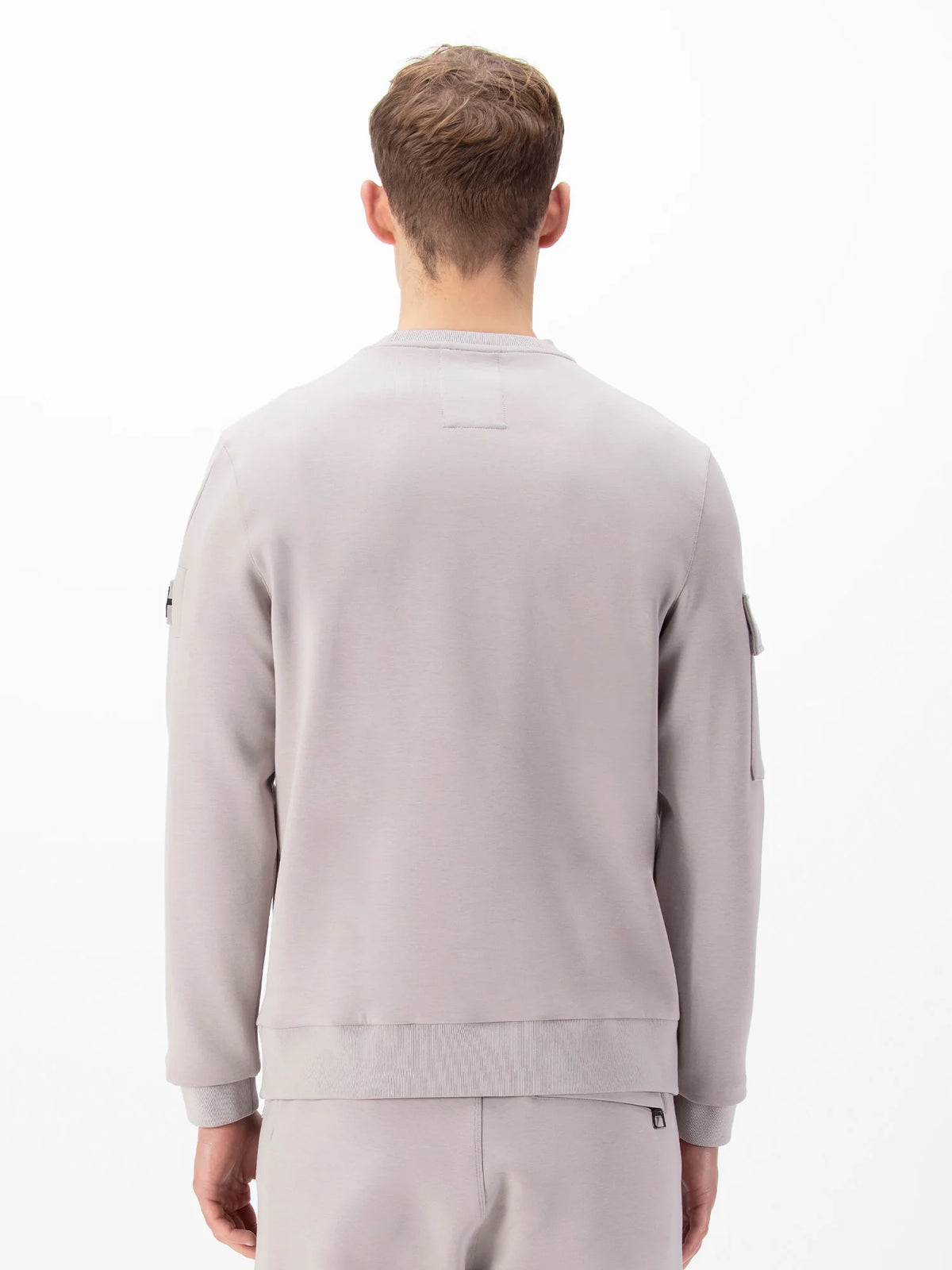 Luke1977 Fortitude Arm Band Sweatshirt - Putty