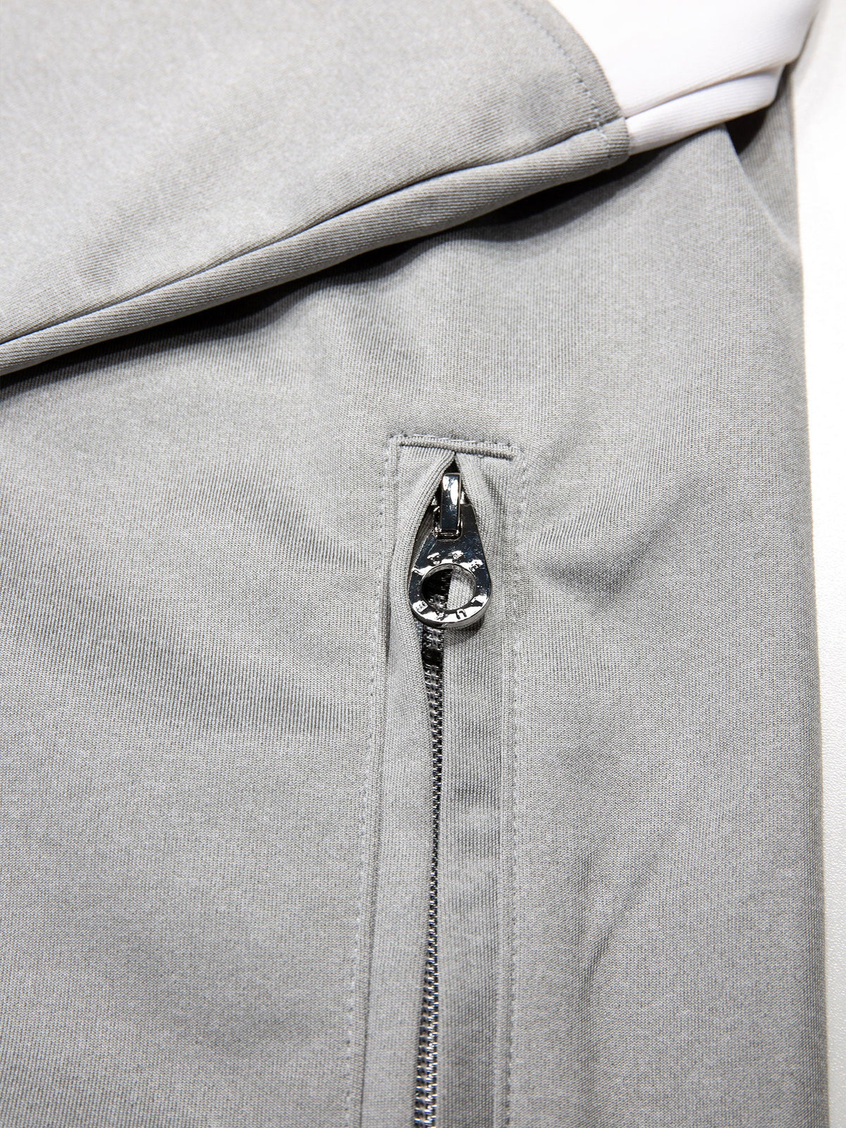 Luke1977 Redwood Funnel Neck Full Zip Sweatshirt - Mid Marl Grey