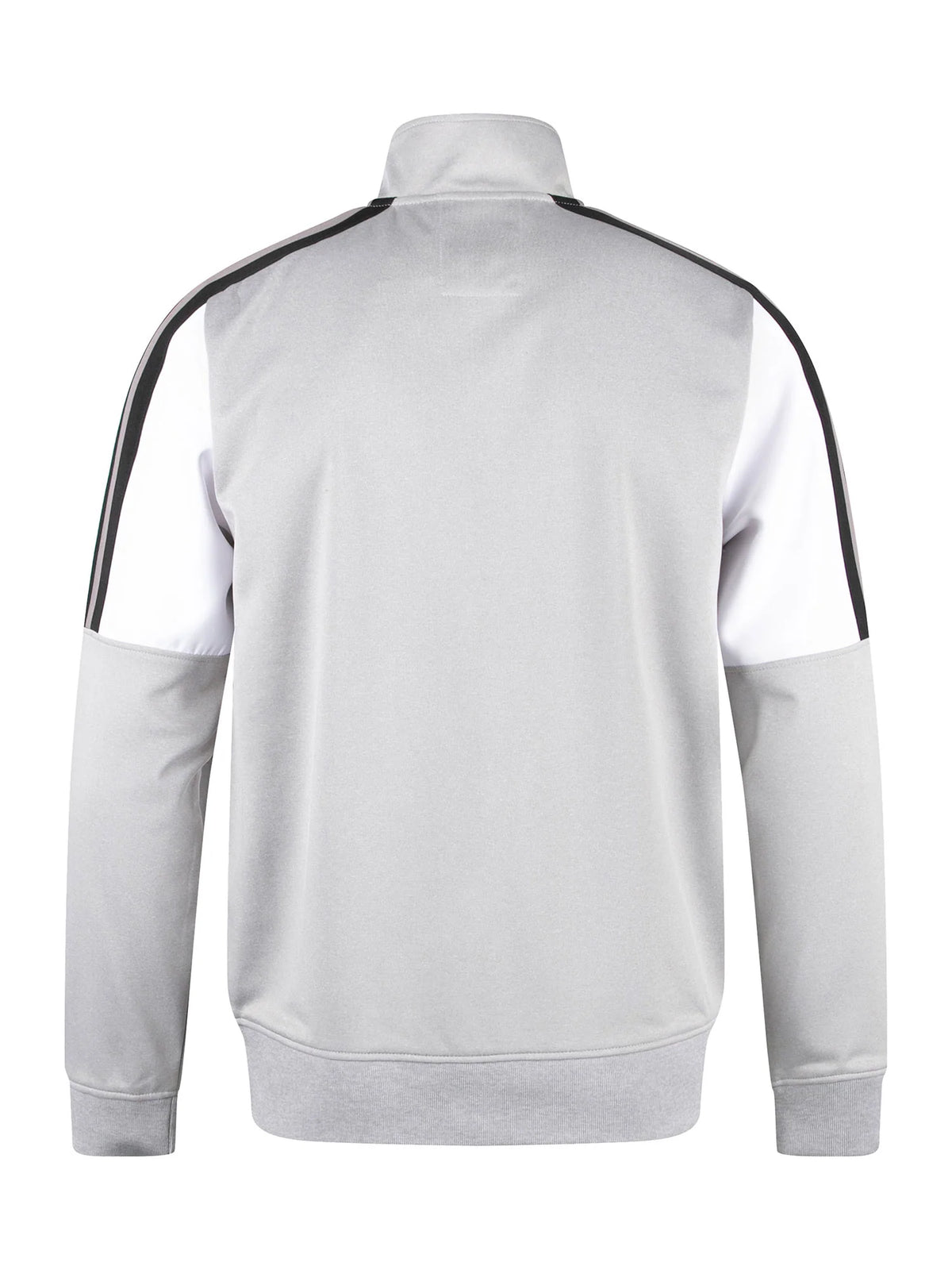 Luke1977 Redwood Funnel Neck Full Zip Sweatshirt - Mid Marl Grey