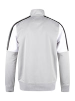 Luke1977 Redwood Funnel Neck Full Zip Sweatshirt - Mid Marl Grey