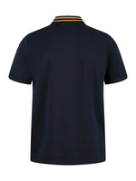 Luke1977 Throop Zip Polo Shirt - Dark Navy