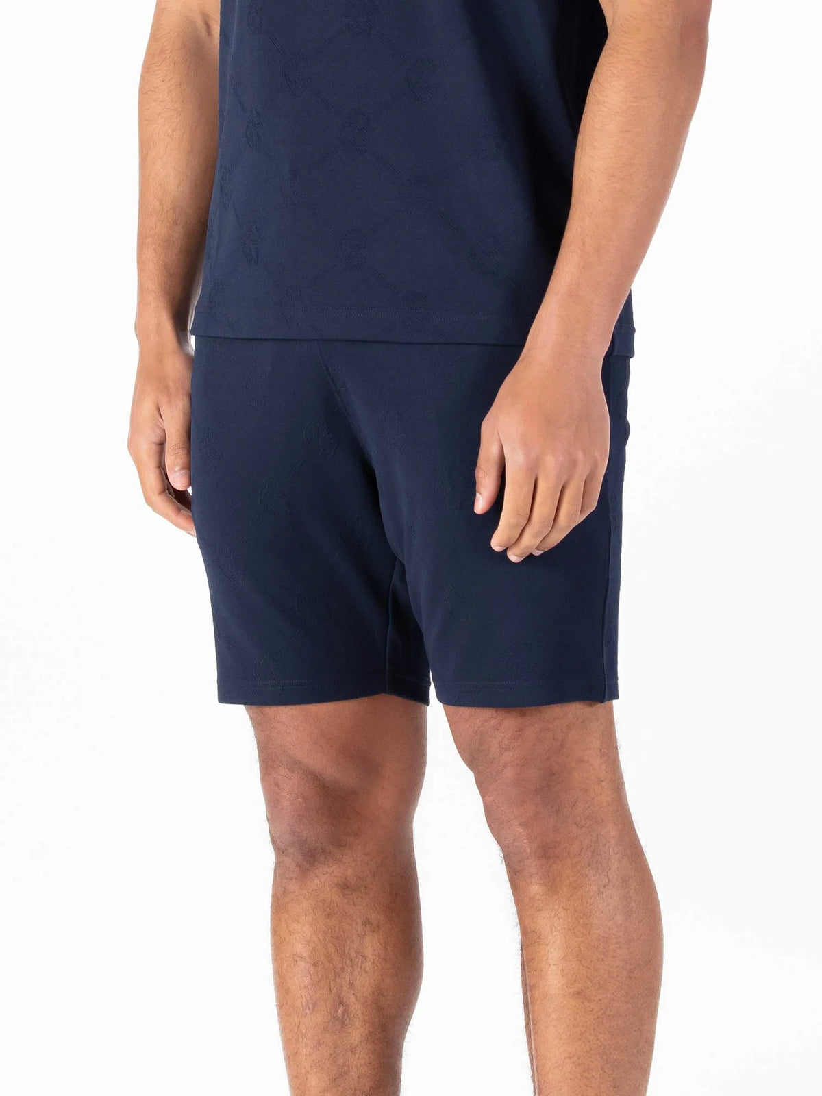 Luke 1977 Phoenix Textured Shorts - Navy Blue