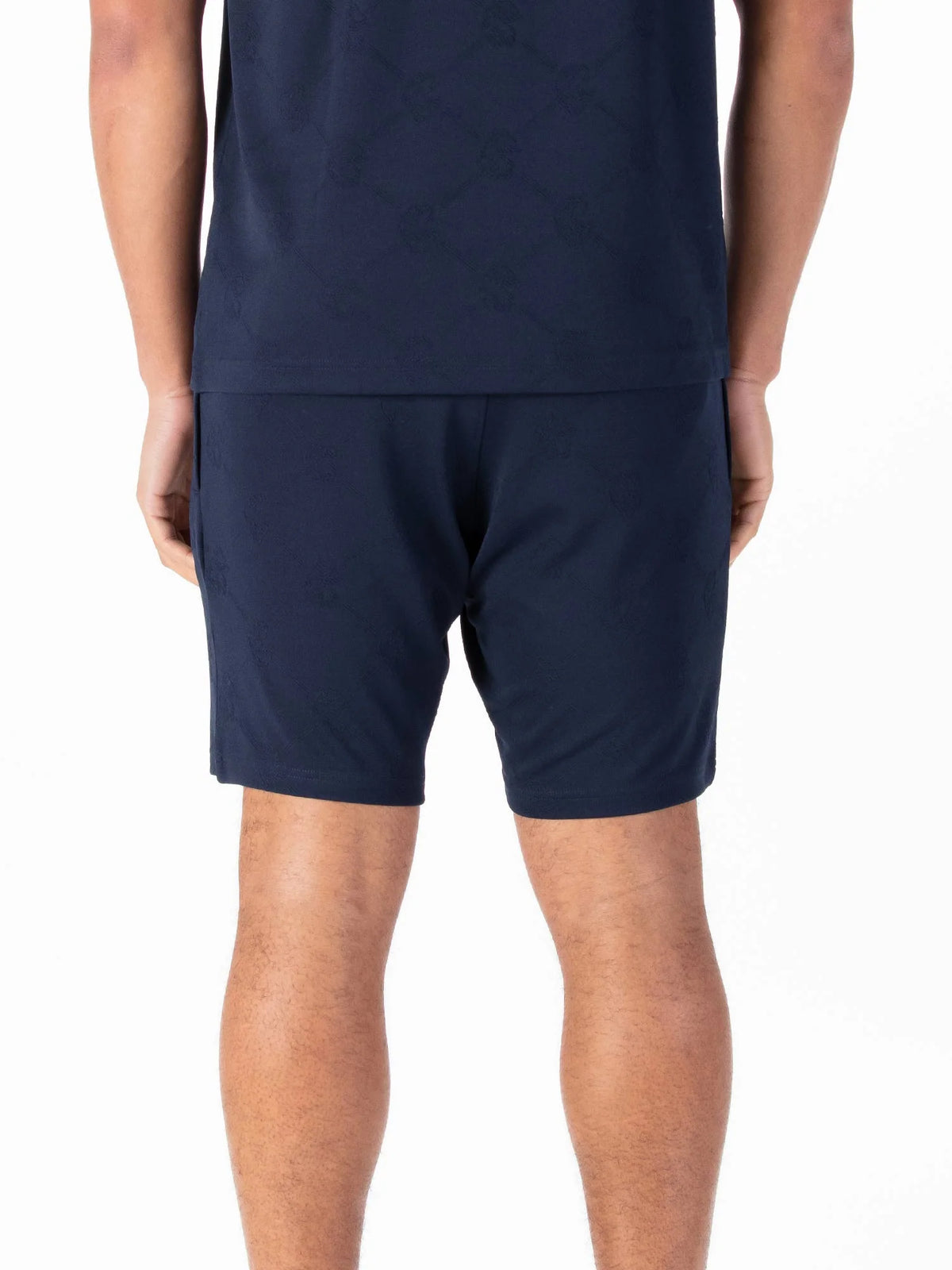 Luke 1977 Phoenix Textured Shorts - Navy Blue
