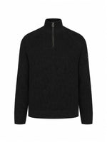 Luke 1977 Watton Plated 1/4 Zip Knitted Jumper