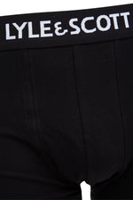 Lyle & Scott Barclay Basic Core Boxers/Trunks 3 Pack - Black