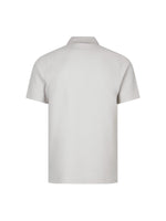 LUKE1977 Gilbraltar Zip Polo Shirt - Ice Grey