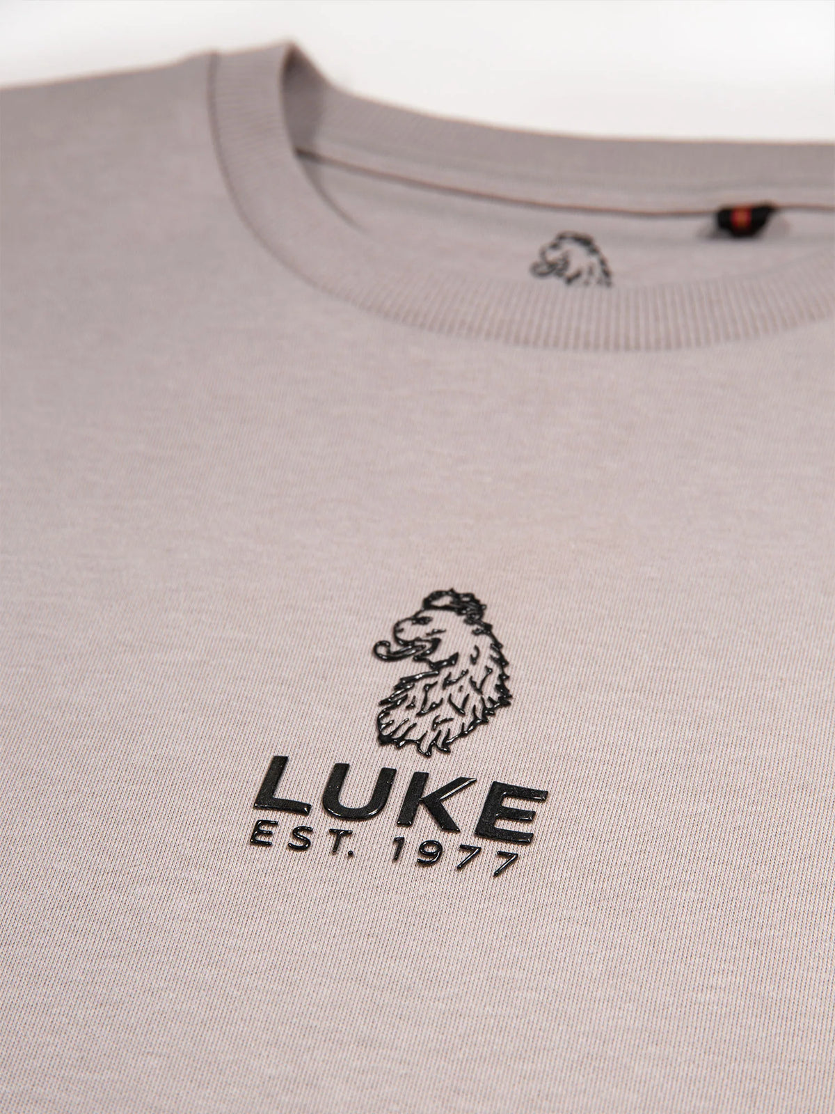 Luke 1977 Centre Fold T-Shirt - Cement Black