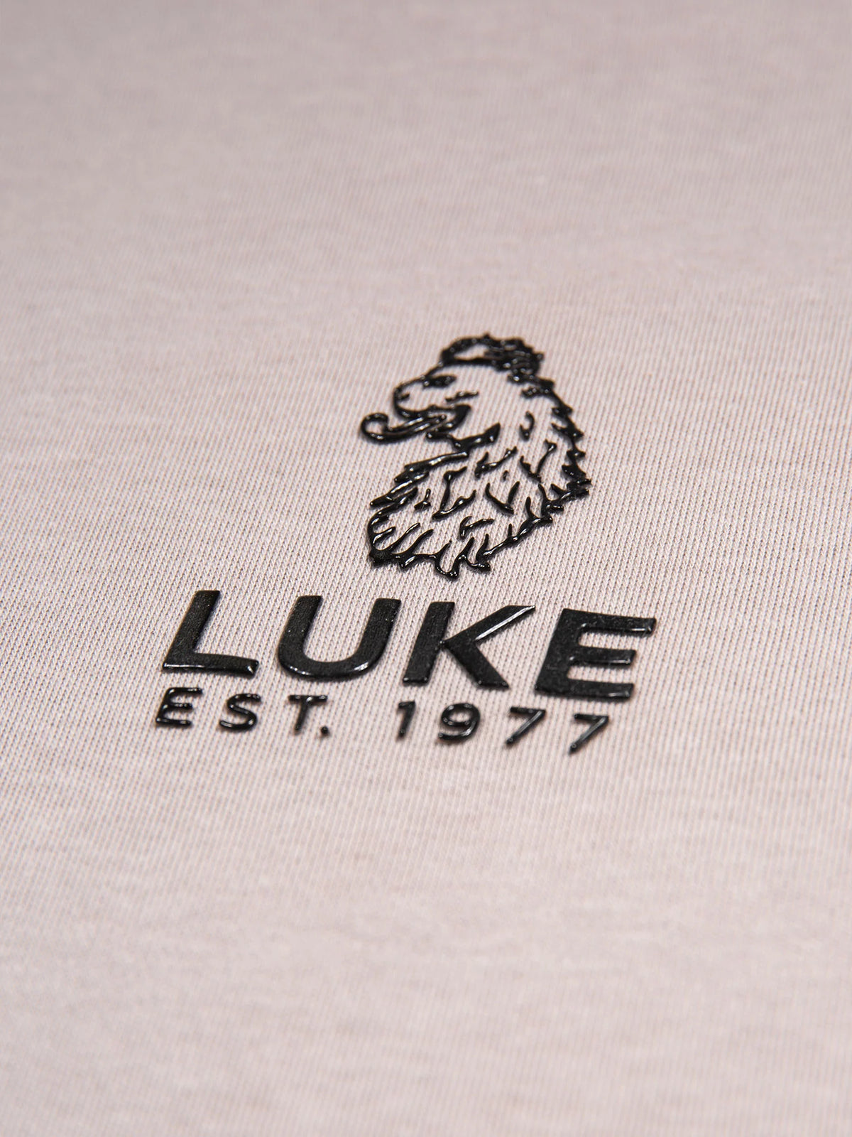 Luke 1977 Centre Fold T-Shirt - Cement Black