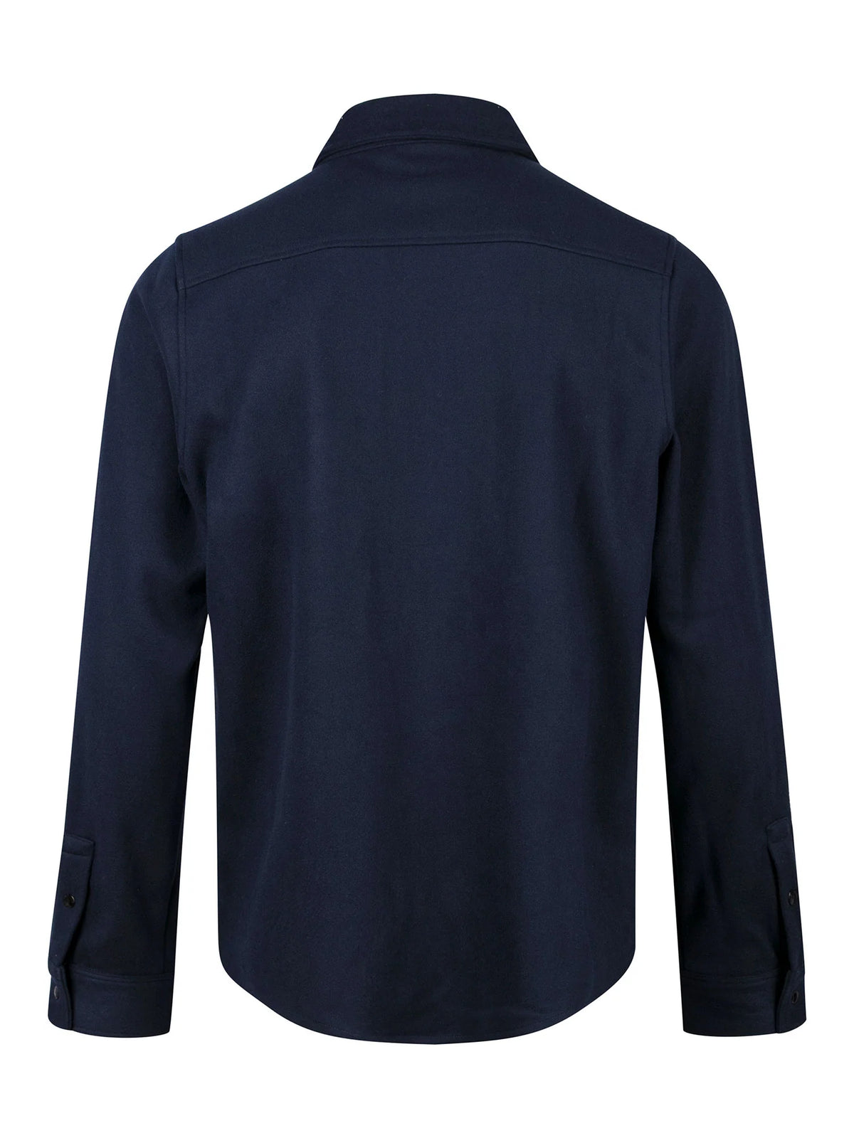 Luke 1977 Ettrick Soft Overshirt - Navy Blue