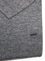 Luke 1977 Kingsbridge Long Sleeve Polo Shirt - Mid Mrl Grey