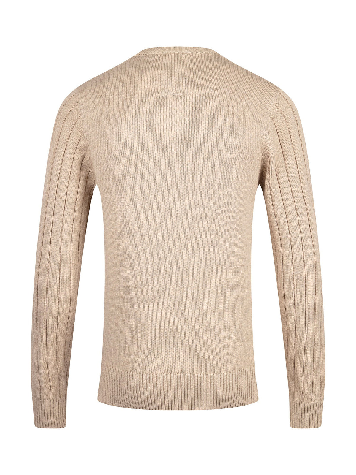 Luke 1977 Mitcham Cable Knit Jumper - Stone