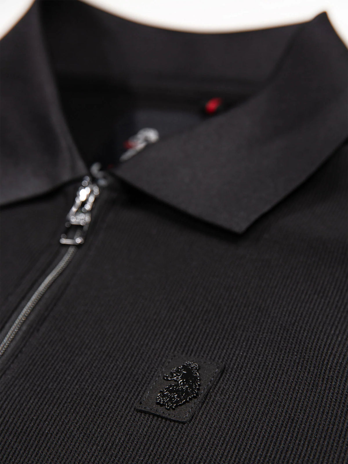 Luke1977 Penrith Zip Polo Shirt - Black
