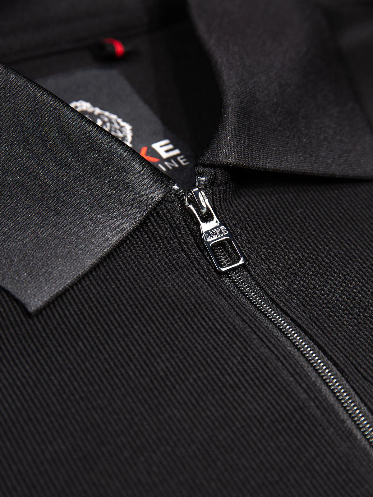 Luke1977 Penrith Zip Polo Shirt - Black