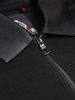 Luke1977 Penrith Zip Polo Shirt - Black