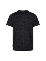LUKE1977 Rossi Over Print T-Shirt - Black