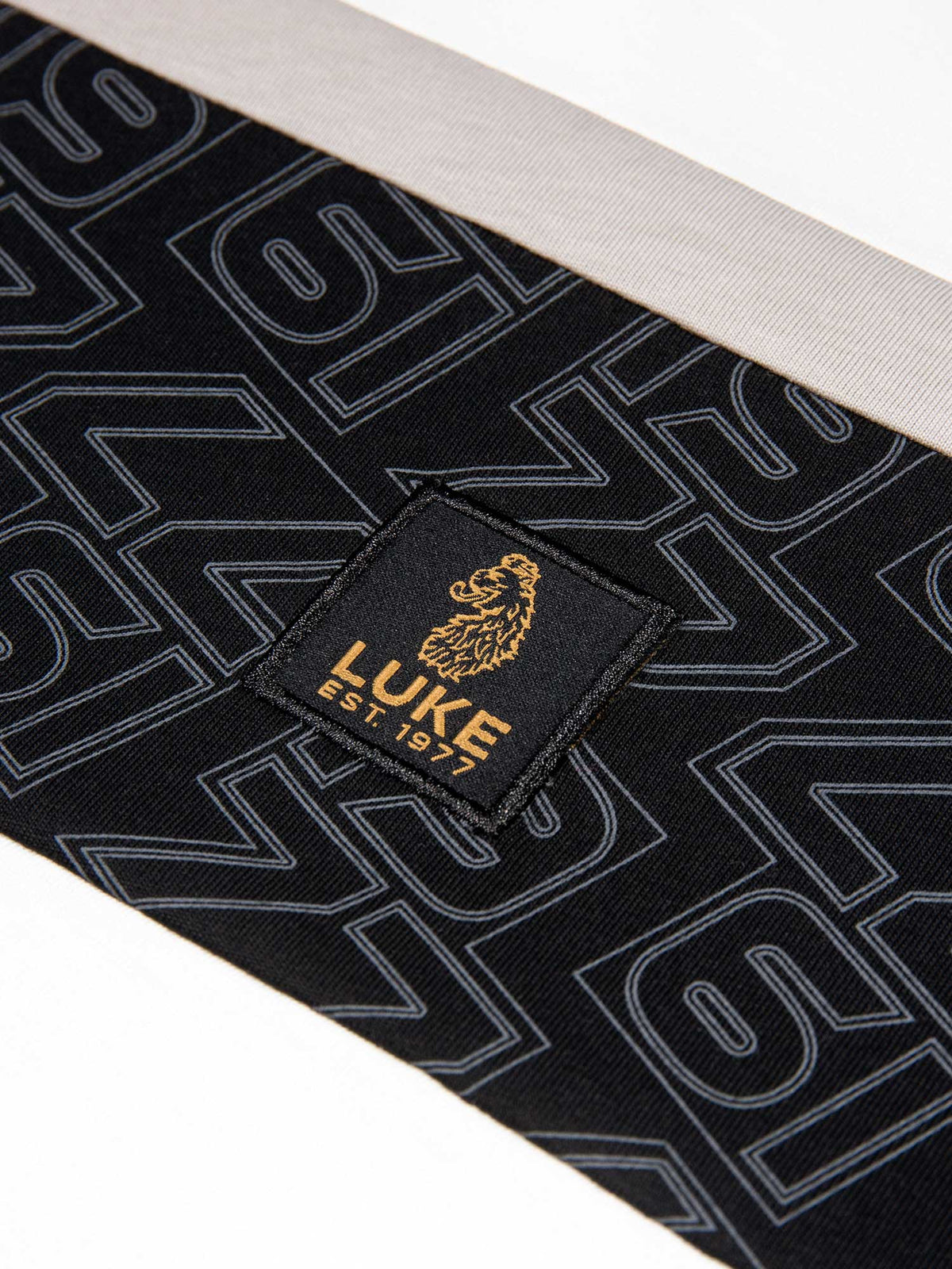 LUKE1977 Paolo Print Panel T-Shirt - White