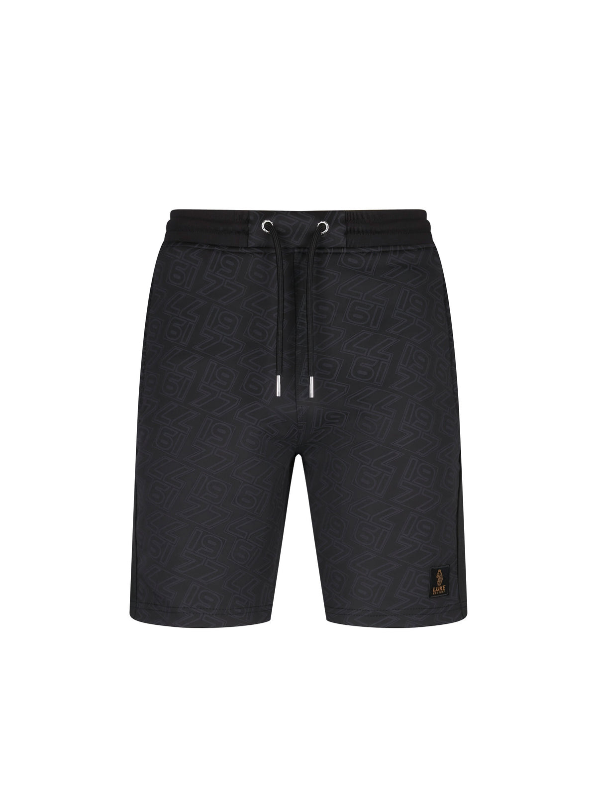 Luke 1977 Riva Overprint Shorts - Black