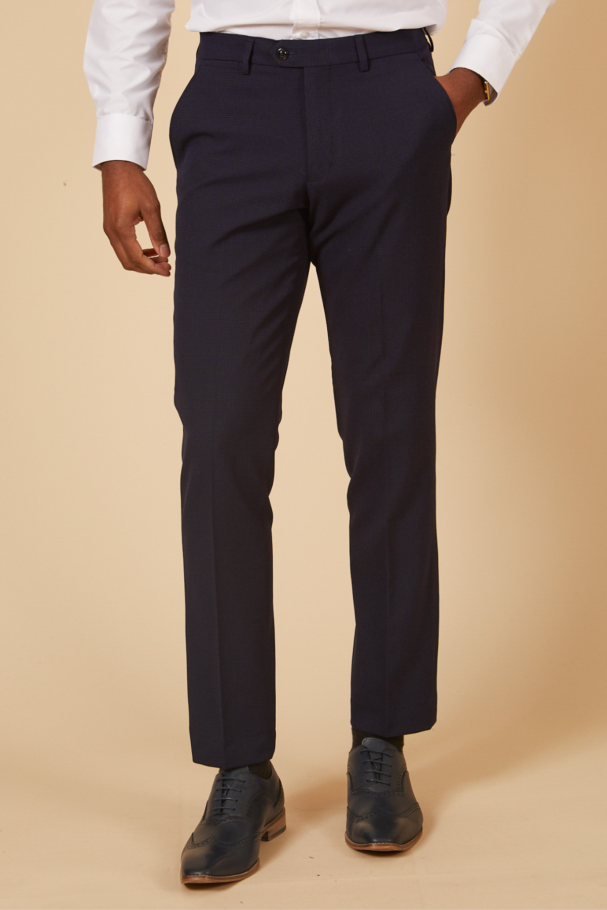 MARC DARCY Bromley Trouser - Navy Blue