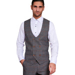 MARC DARCY Jenson Waistcoat - Grey