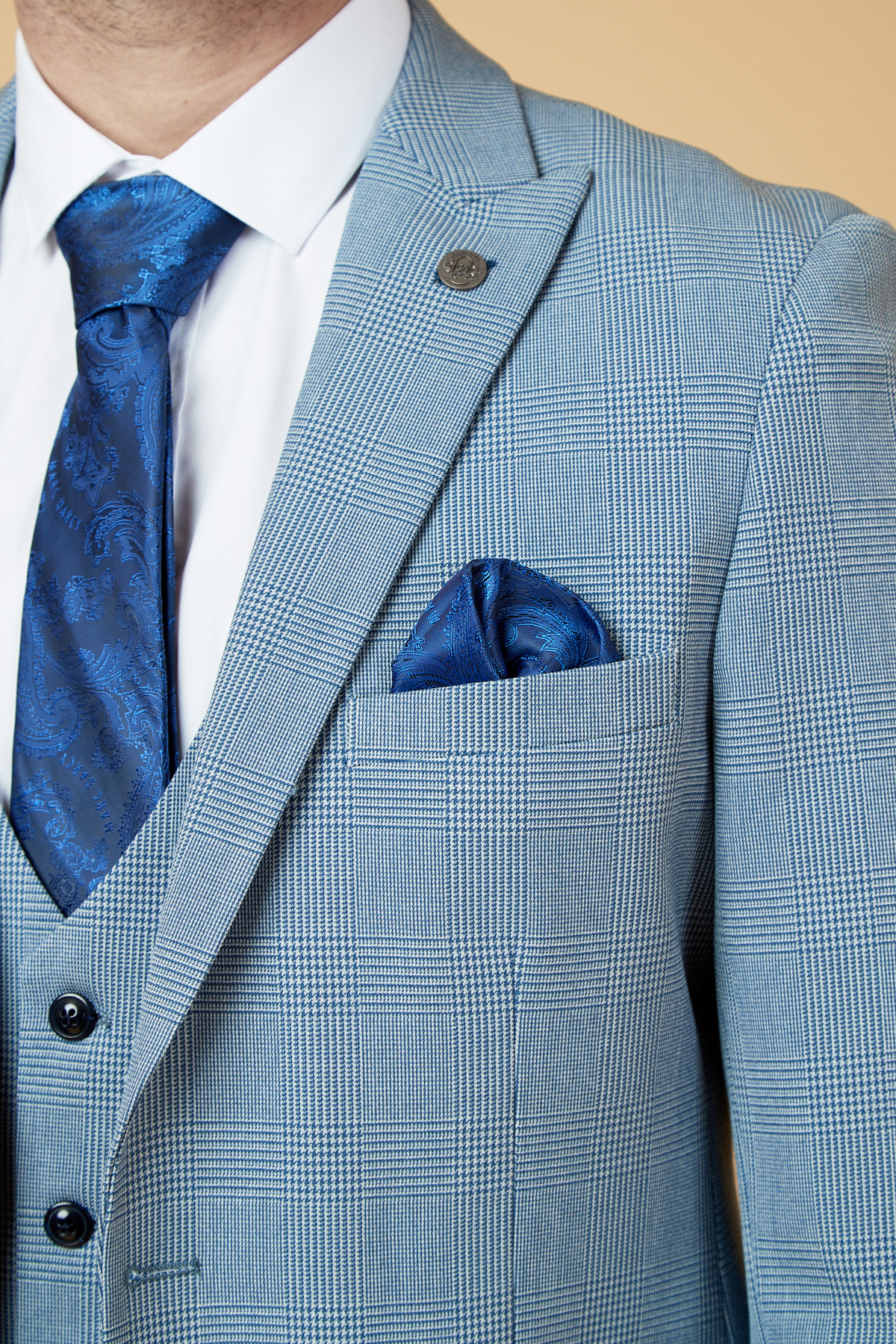 MARC DARCY Bromley Blazer - Sky Blue