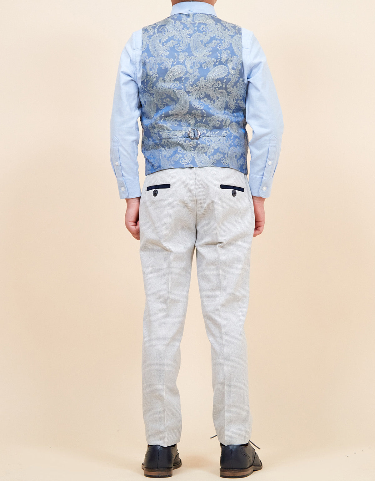 MARC DARCY Bromley Kids 3pc Suit - Stone