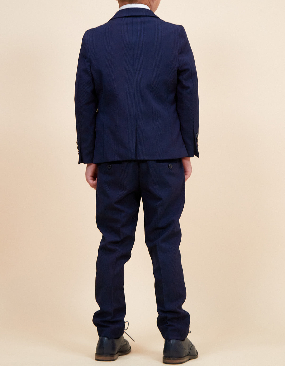 MARC DARCY Bromley Kids 3pc Suit - Navy Blue