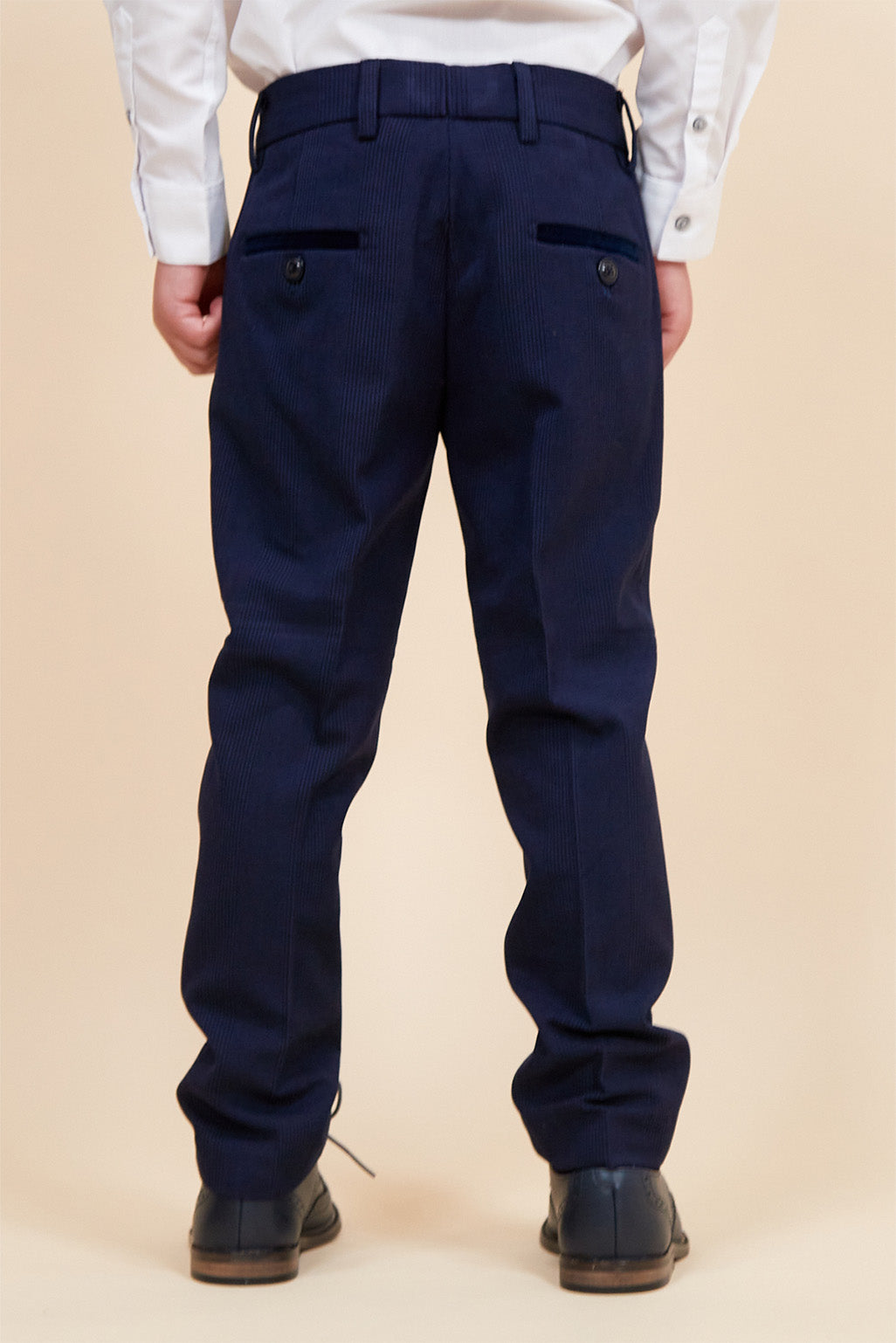 MARC DARCY Bromley Kids 3pc Suit - Navy Blue