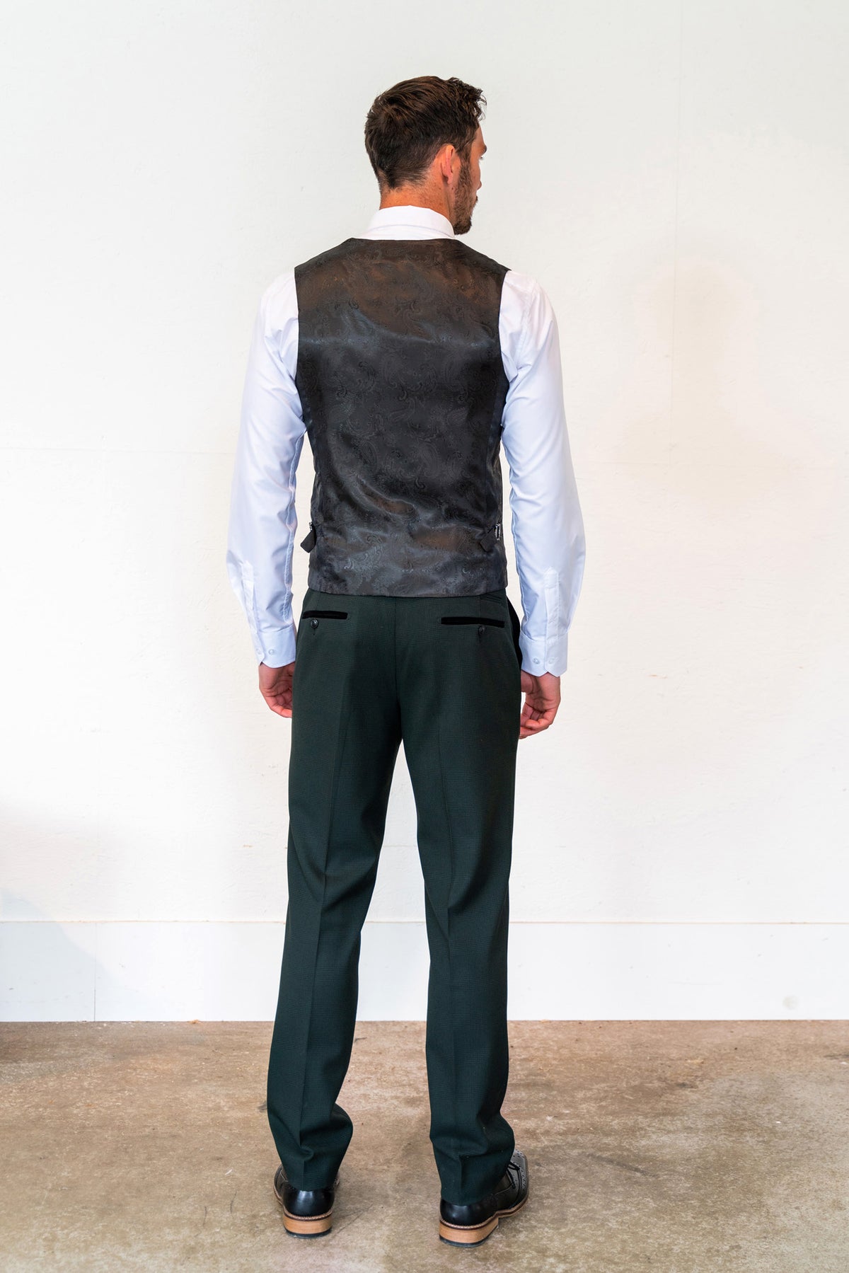 MARC DARCY Bromley Waistcoat - Olive