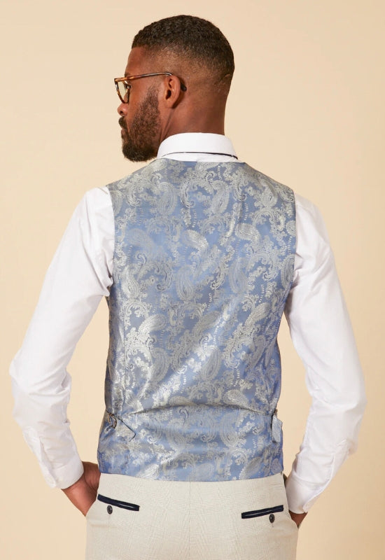 MARC DARCY Bromley Waistcoat - Stone