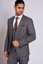 MARC DARCY Jenson Waistcoat - Grey
