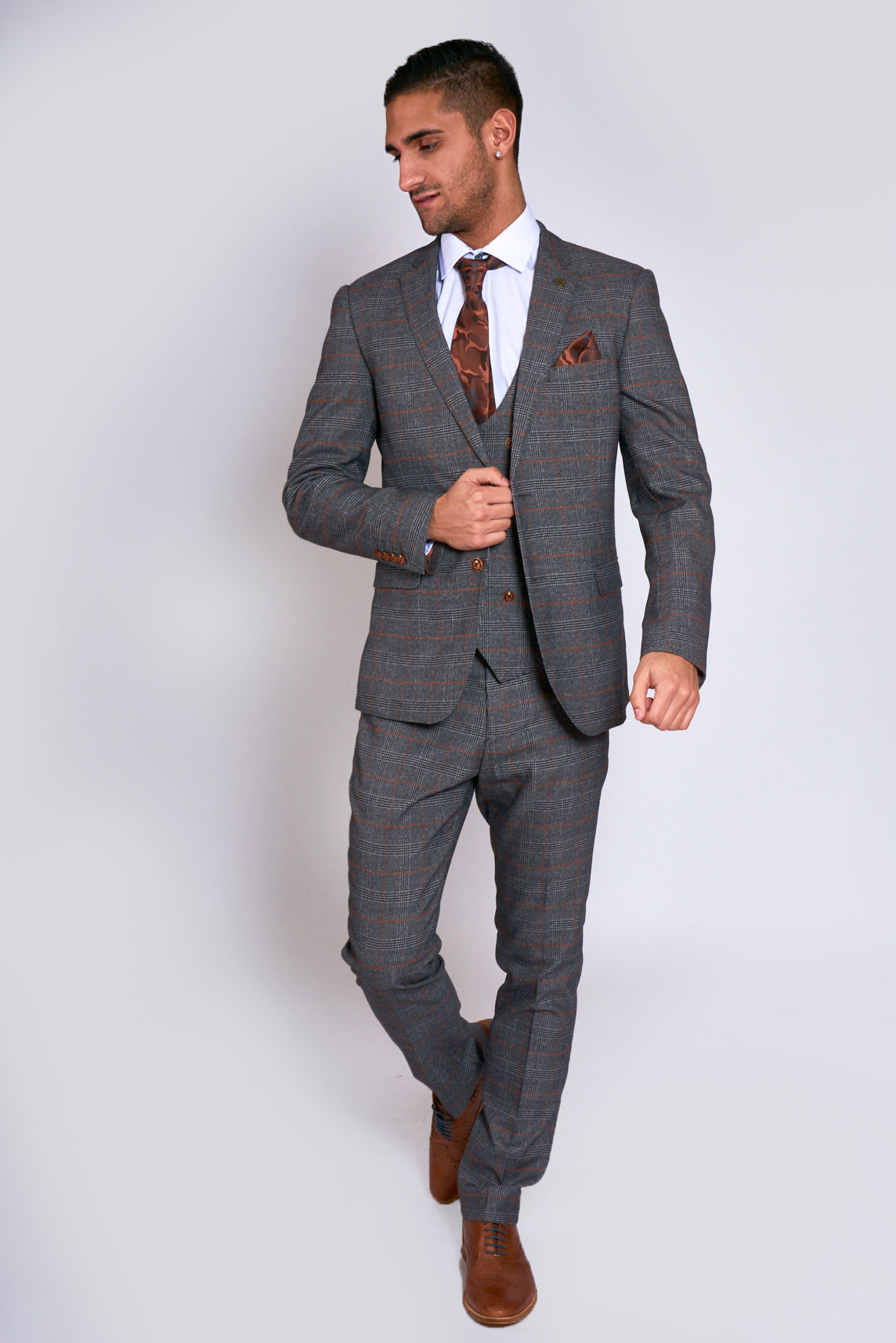 MARC DARCY Jenson Blazer - Grey