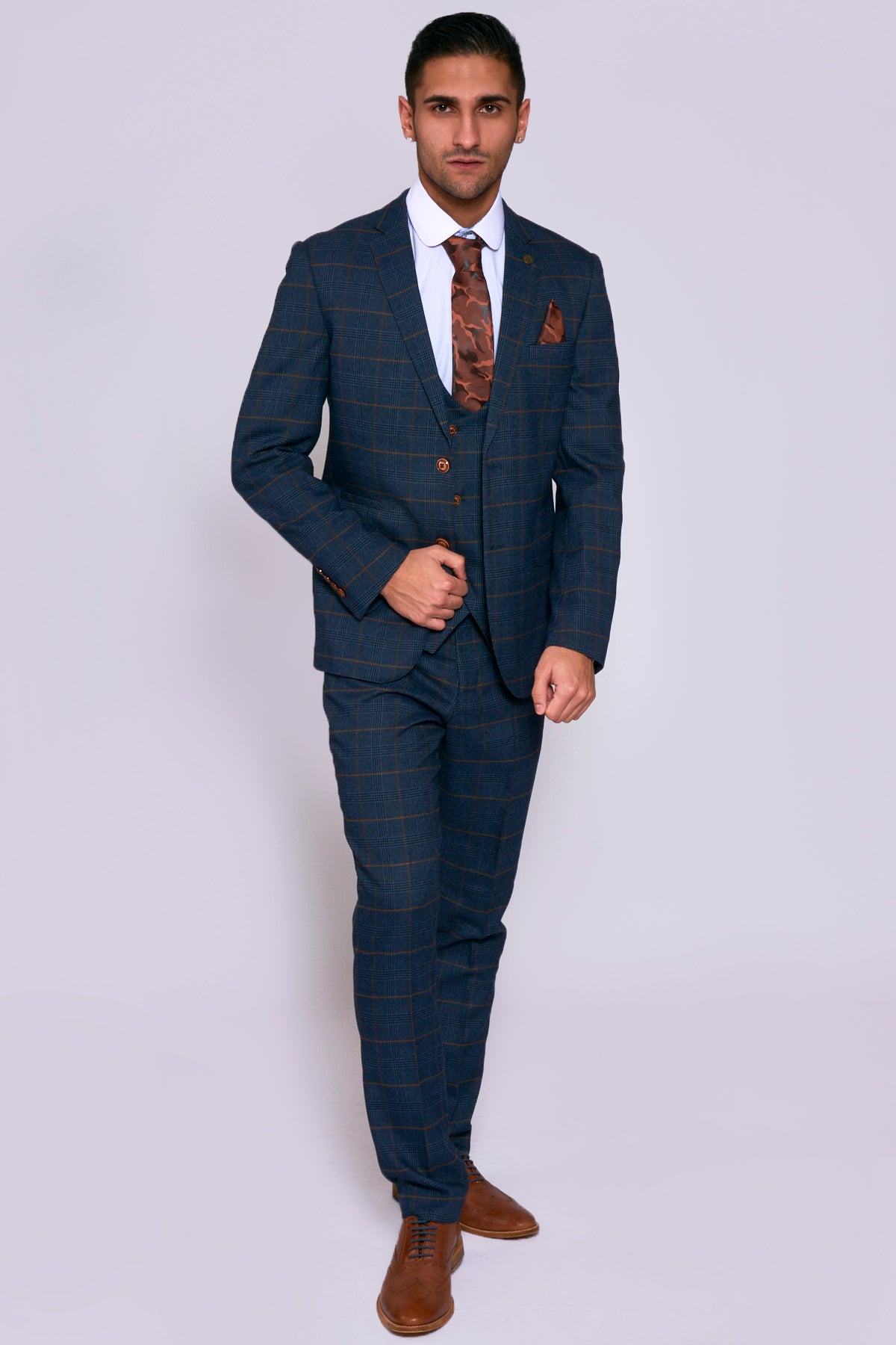 MARC DARCY Jenson Blazer - Marine Navy