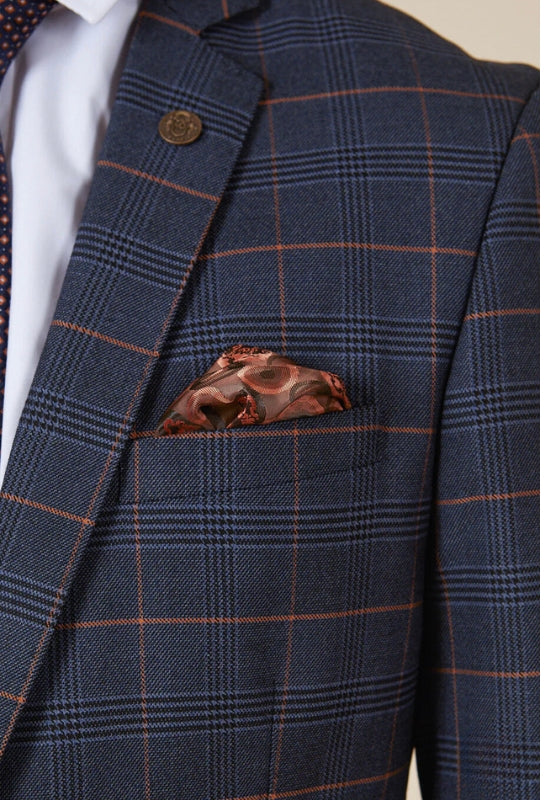 MARC DARCY Jenson Blazer - Marine Navy
