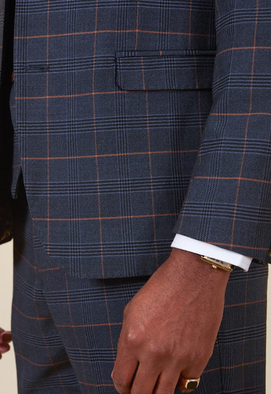 MARC DARCY Jenson Blazer - Marine Navy