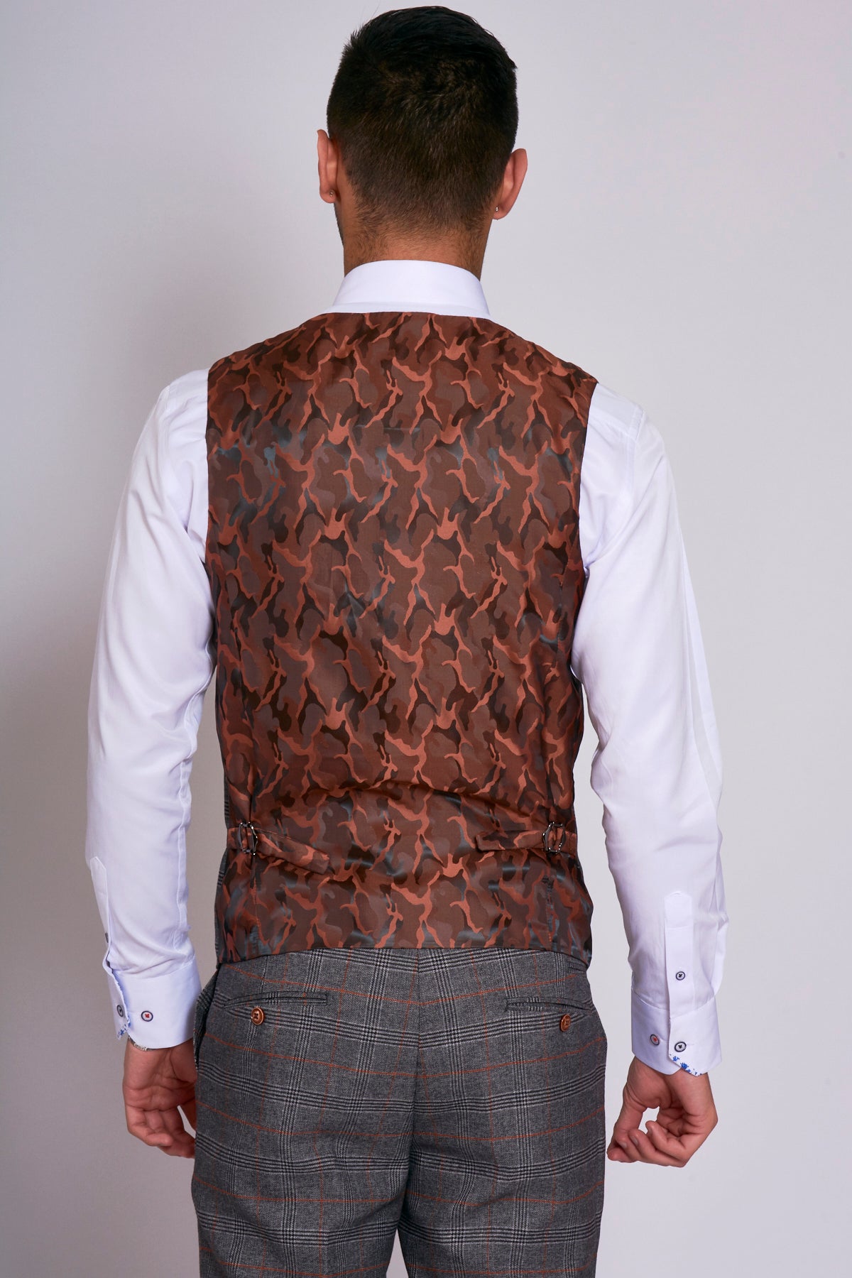 MARC DARCY Jenson Waistcoat - Grey