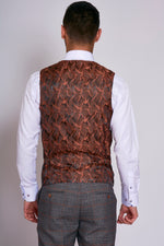 MARC DARCY Jenson Waistcoat - Grey