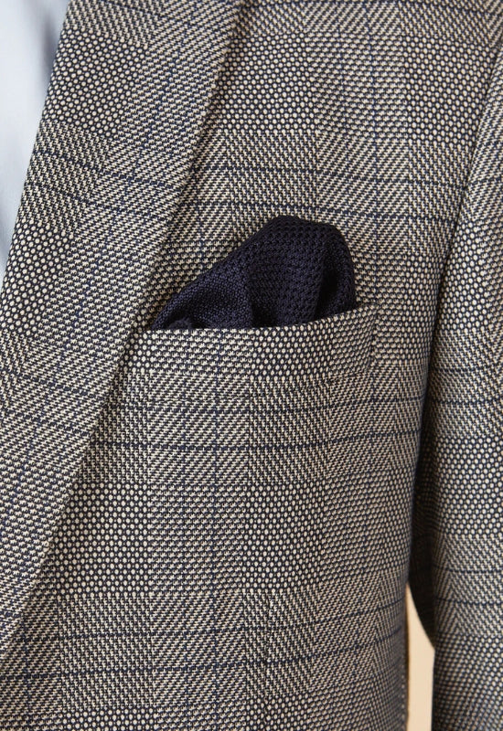 MARC DARCY Jerry Check Blazer - Grey