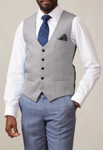 MARC DARCY Kelvin SB Waistcoat - Silver