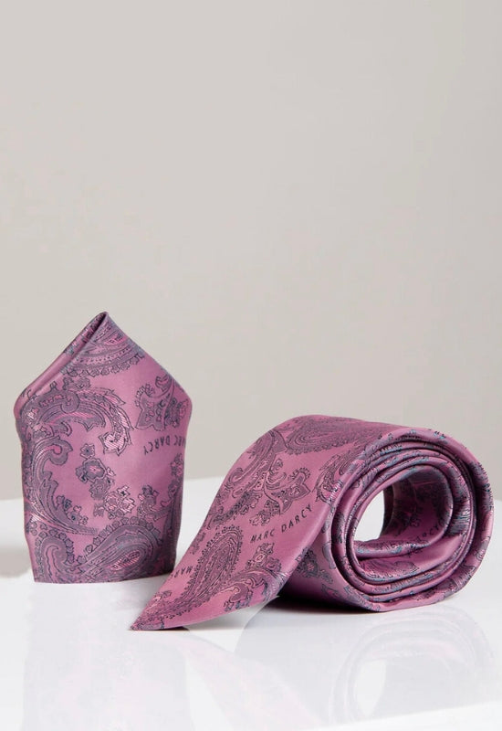 Paisley Tie & Pocket Square Set