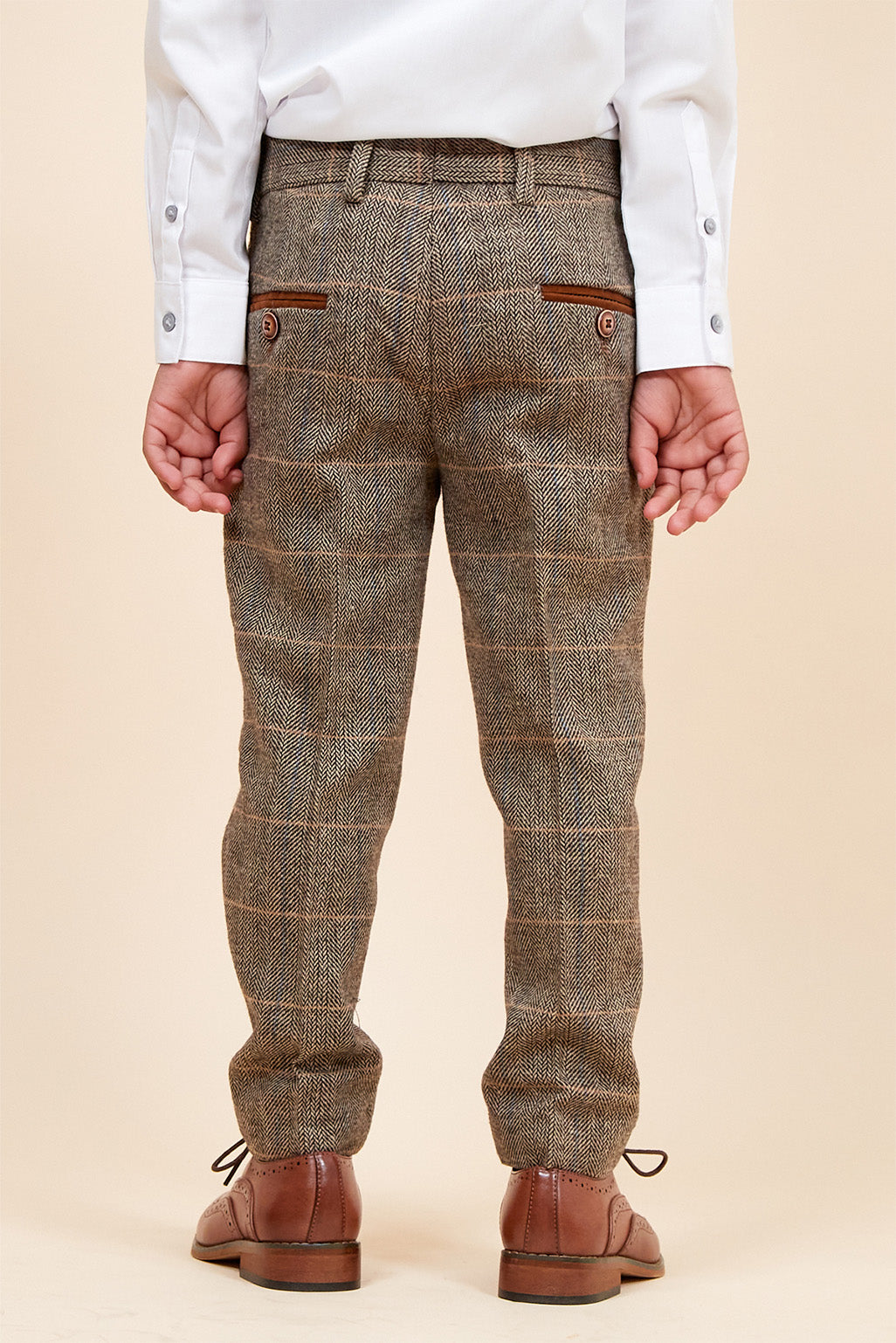 MARC DARCY Ted Kids 3pc Suit - Tan
