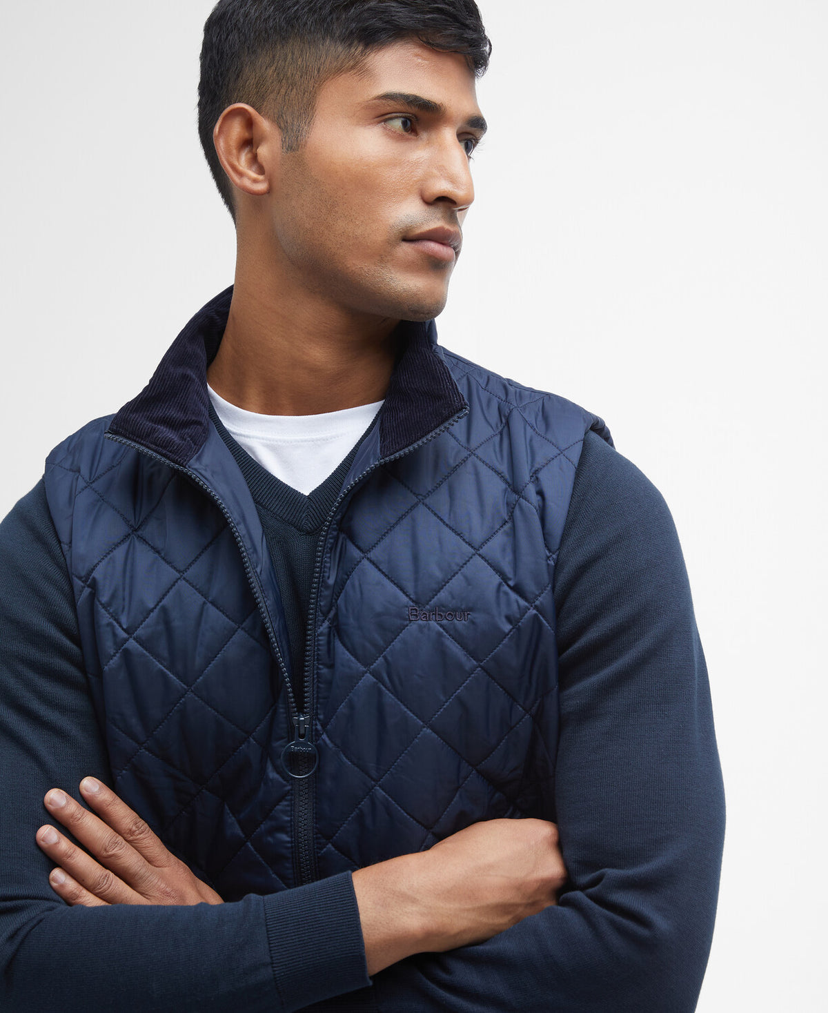 Barbour Monty Gilet - Navy Blue