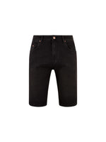 MISH MASH Paul Washed Jean Shorts - Black