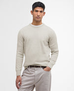 Barbour Tisbury Crew neck Knitted Jumper - Mist
